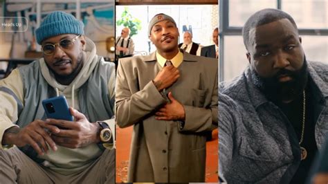 eli manning carmelo anthony commercial|Carmelo Anthony AT&T commercial: Inside the March Madness ad feat.